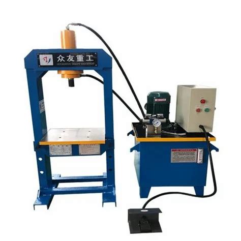 Ton Hydraulic Power Press Cutting Machine At Rs Unit