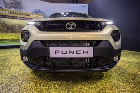 Tata Punch Nexon Harrier Safari Kaziranga Edition Pictures