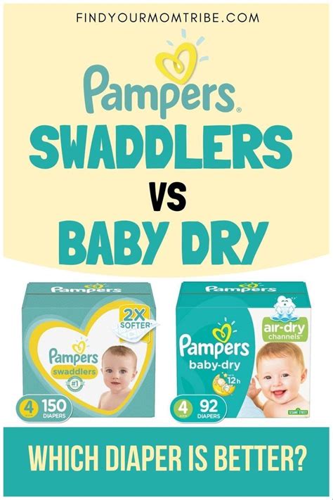 Pampers Swaddlers Vs Baby Dry Diapers: Which One Is Better? | Pampers ...