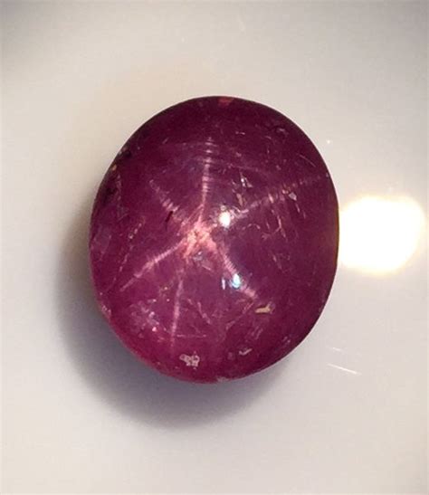 5.5 carat Star Ruby Cabochon from Burma – Colonial Gems