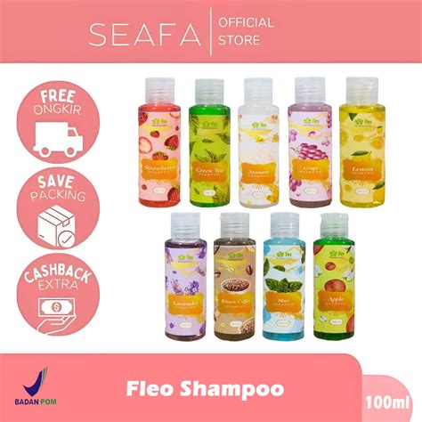 Jual Shanny Bpom Shampoo Ala Salon Fleo Ml Shampoo Anti