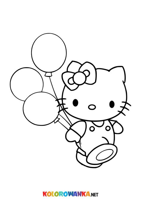 Kolorowanki Do Druku Hello Kitty Kolorowanki Do Druku