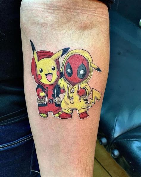 Pikachu Tattoo In Pikachu Tattoo Pikachu Tattoos