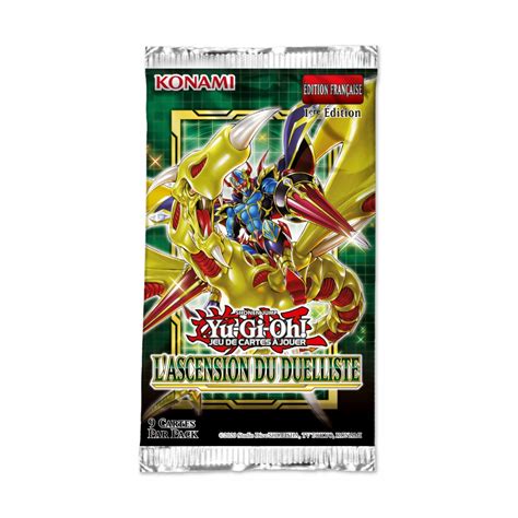 Booster Lascension Du Duelliste Yu Gi Oh Ultrajeux