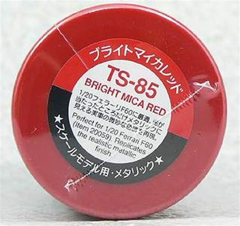 Tamiya Ts Bright Mica Red Ml