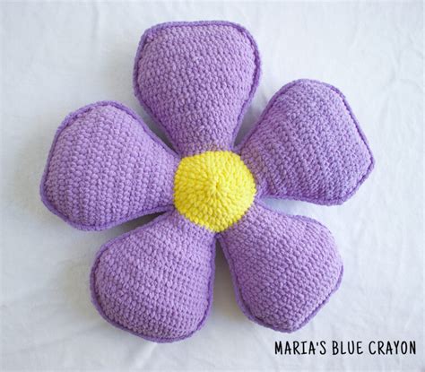 Crochet Flower Pillow Free Pattern With Step By Step Video Tutorial