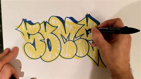 LOOK GRAFFITI THROW UP SKETCH YouTube