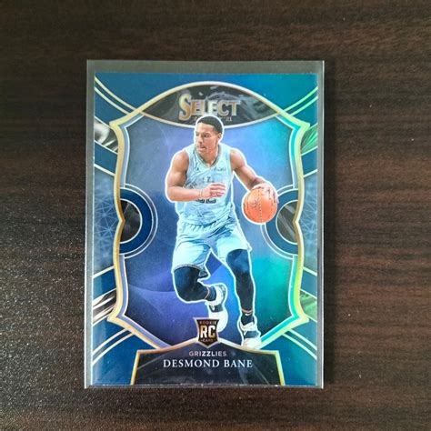 DESMOND BANE BLUE PRIZM RC ROOKIE 2020 21 PANINI SELECT NBA BASKETBALL