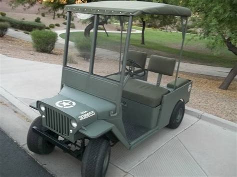 Willys Army Jeep Golf Cart Body Edusvetgobgt