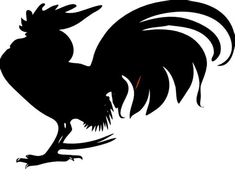 Free Rooster Head Silhouette, Download Free Rooster Head Silhouette png ...