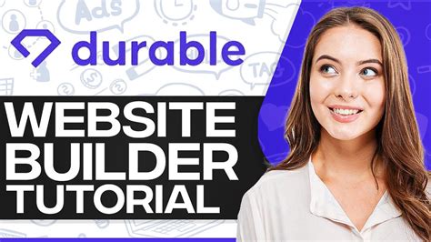 Durable Ai Website Builder Tutorial 2025 For Beginners YouTube