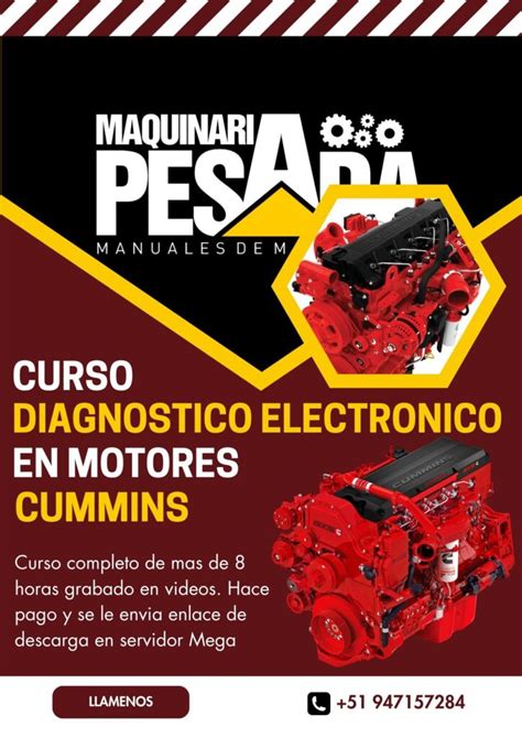 Curso Diagn Stico Electr Nico En Motores Cummins Manejo Avanzado De