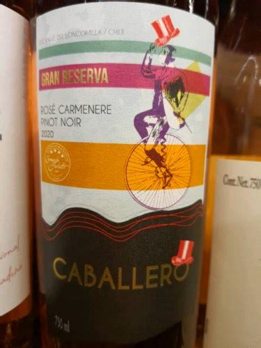 Caballero Gran Reserva Carm N Re Pinot Noir Ros Vivino Us