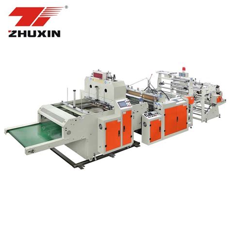 China Double Channel High Speed Vest Plastic Bag Making Machine