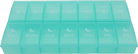 Amazon Day Weekly Am Pm Pill Organizer Times A Day Large Pill