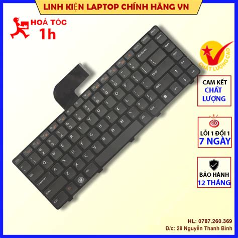 Bàn phím laptop Dell Inspiron 14R N4110 N4120 N4050 M4040 M5040 N5040