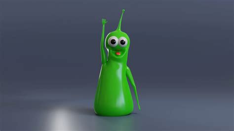 Cute Blob Character Animation Process Animations Blender Artists