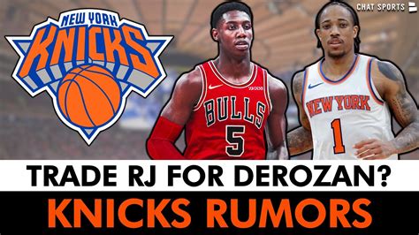 Trade RJ Barrett For DeMar DeRozan NY Knicks Trade Rumors YouTube