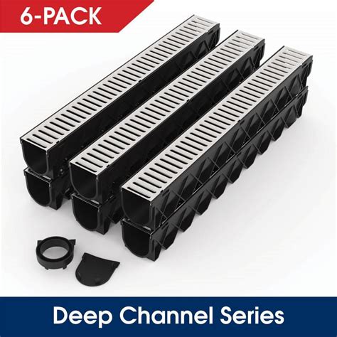 Reln Storm Drain Deep Series 5 In W X 525 In D X 394 In L Channel