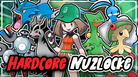ME PASÉ POKÉMON ESMERALDA en modo HARDCORE NUZLOCKE YouTube