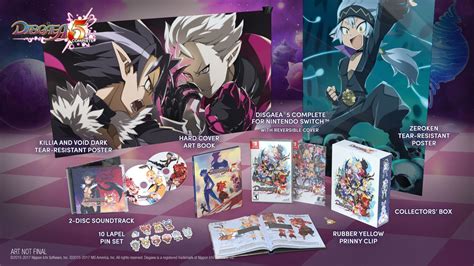 Disgaea 5 Complete Limited Edition Unboxing Nintendo Everything