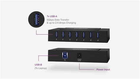 Our New Usb 30 And Usb C 7 Port Hub Really Stacks Up Plugable Technologies