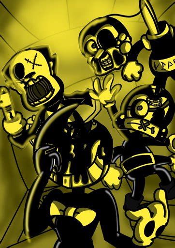 Bendy And The Butcher Gang Bendy And The Ink Machine Amino