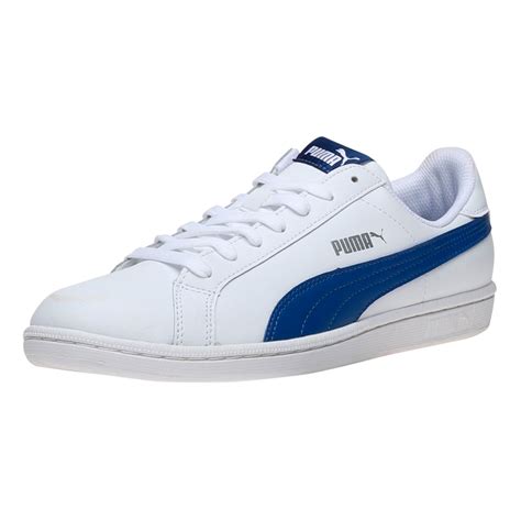 Puma Smash Leather Unisex White Sneakers - 11: Buy Puma Smash Leather ...