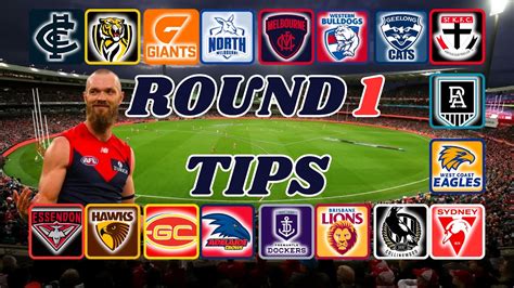 Afl Tipping Round 1 2024 Youtube