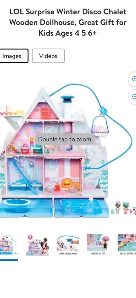 Lol Surprise Omg Winter Disco Chalet Doll House With Surprises