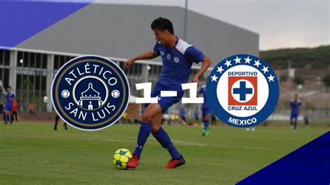 Cruz Azul Vs Atl Tico San Luis Goles Resumen Pretemporada