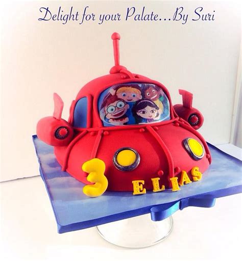 Little Einsteins Rocket Ship Cake - Cake by Delight for - CakesDecor