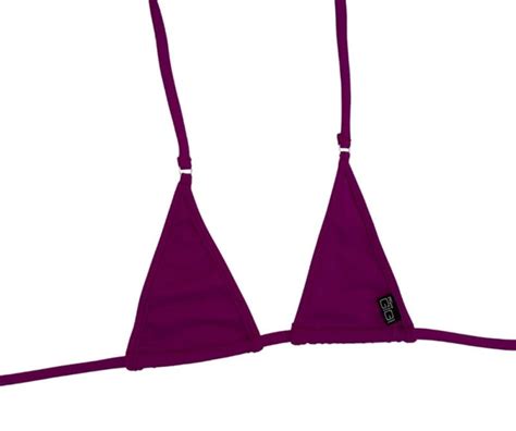 Magenta Nano Bikini Top Micro Gigi