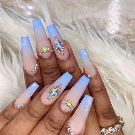 43 Stunning Ways To Wear Baby Blue Nails Page 3 Of 4 Stayglam