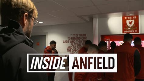 Inside Anfield Liverpool 3 0 Southampton TUNNEL CAM YouTube