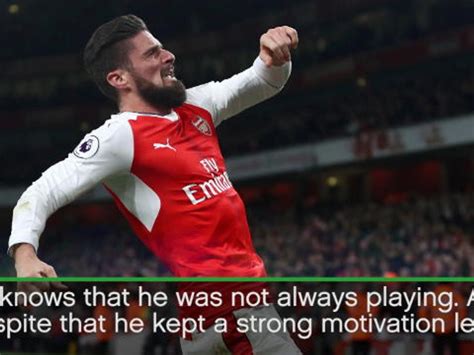 Giroud Has Been Frustrated Wenger Video Dailymotion