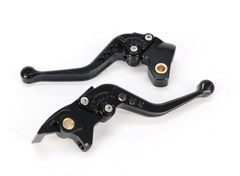 Adjustable Lever Set Short Black INT GT 650 2024 Super Meteor