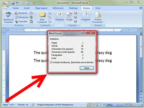 How To Check A Word Count In Microsoft Word 4 Easy Steps