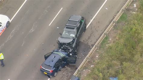 Man In Hospital After Head On Crash In Sydney Youtube