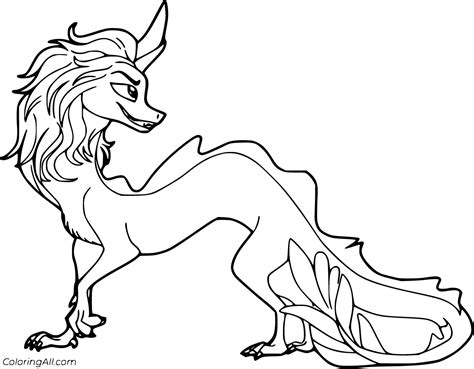 Raya And The Last Dragon Coloring Pages 22 Free Printables Coloringall