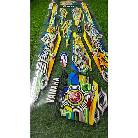 Jual Striping Jupiter Z Burhan List Sticker Bahan Transparan Polet Ijo