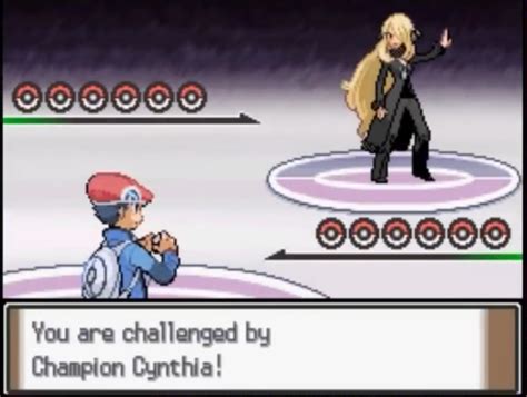 Pokemon Champion Cynthia