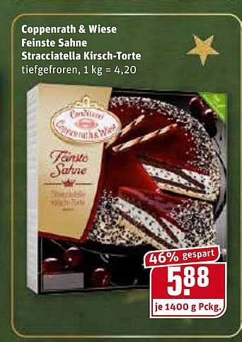 Coppenrath Wiese Feinste Sahne Stracciatella Kirsch Torte Angebot Bei