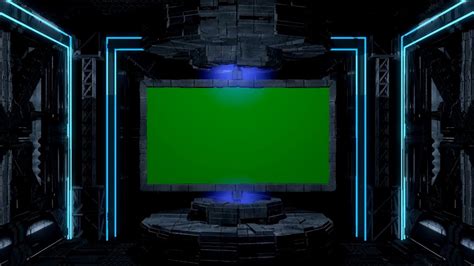 Sci Fi Spaceship Animation Green Screen Intro Template Youtube