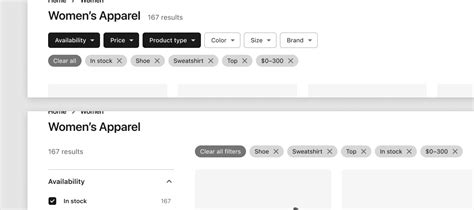 Storefront Filtering Ux Guidelines