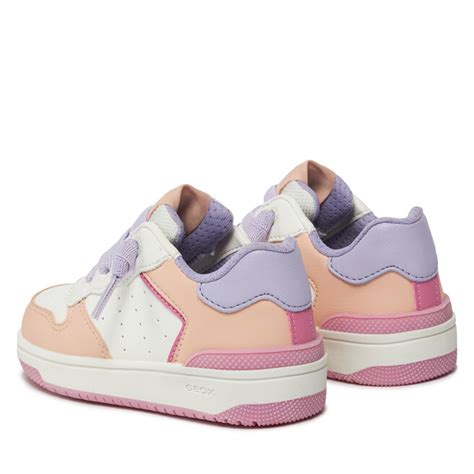 Zapatillas Geox J Washiba J Hxd Fu C M White Peach Zapatos Es