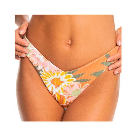 Ripley BOTTOM BIKINI ROXY LOVE THE BAJA MUJER NARANJO