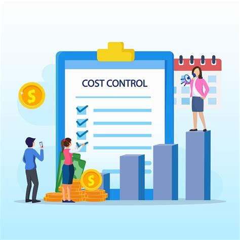 Premium Vector Cost Control Concept Idea Of Financial Planning