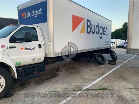 305 Budget Truck Rental Reviews and Complaints @ Pissed Consumer