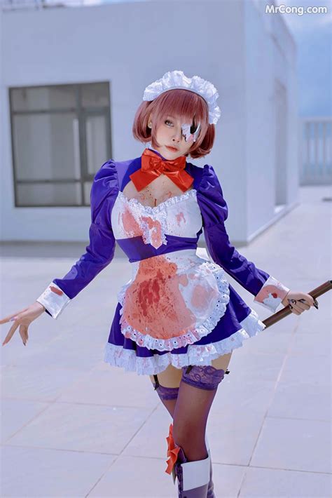 Coser Byoru Maid Mask Photos